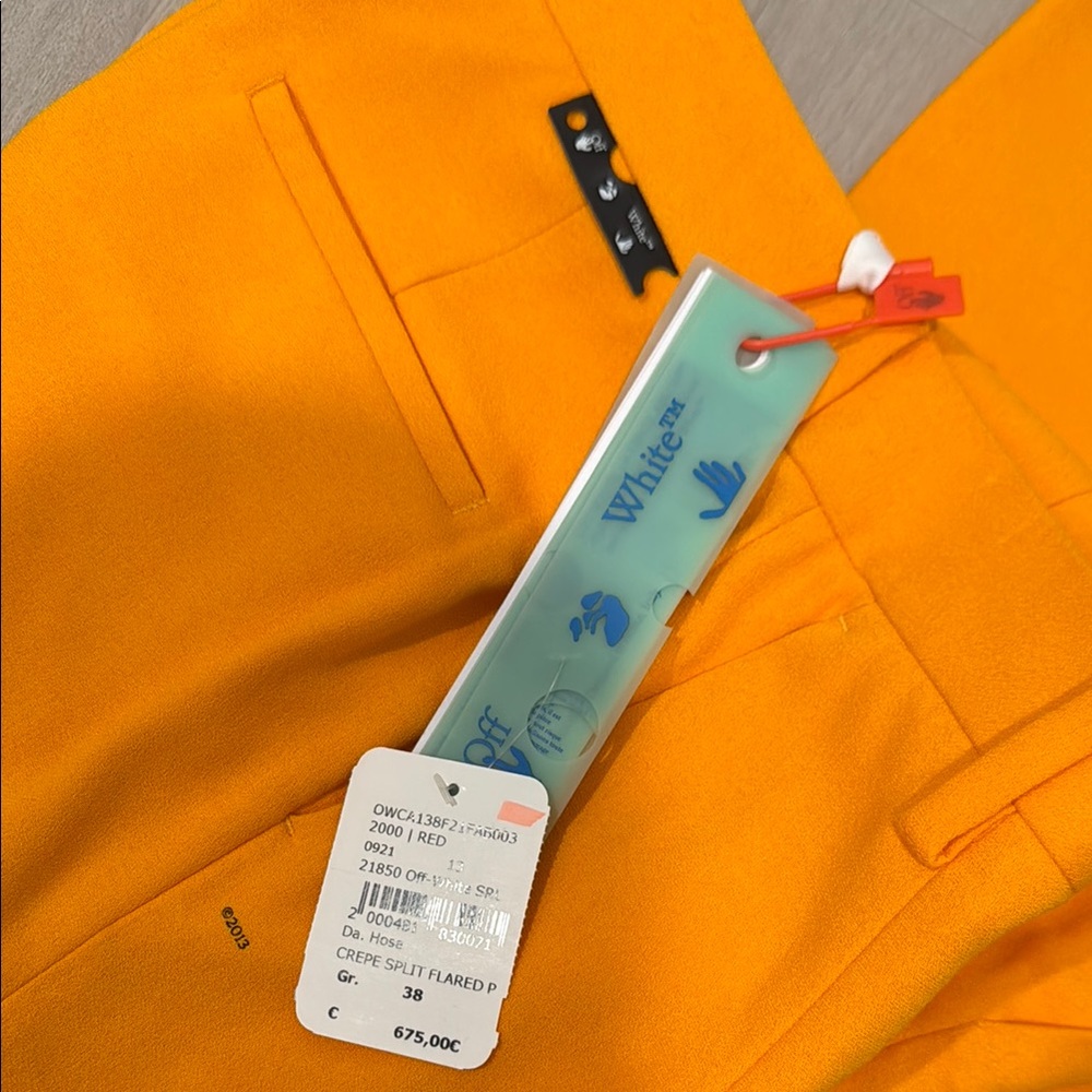 Off-White c/o Virgil Trousers (NWT/IT 38) - Picture 4 of 15